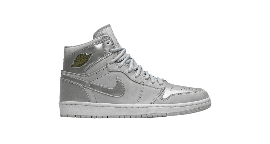 JD Retro 1 High Silver