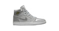 JD Retro 1 High Silver