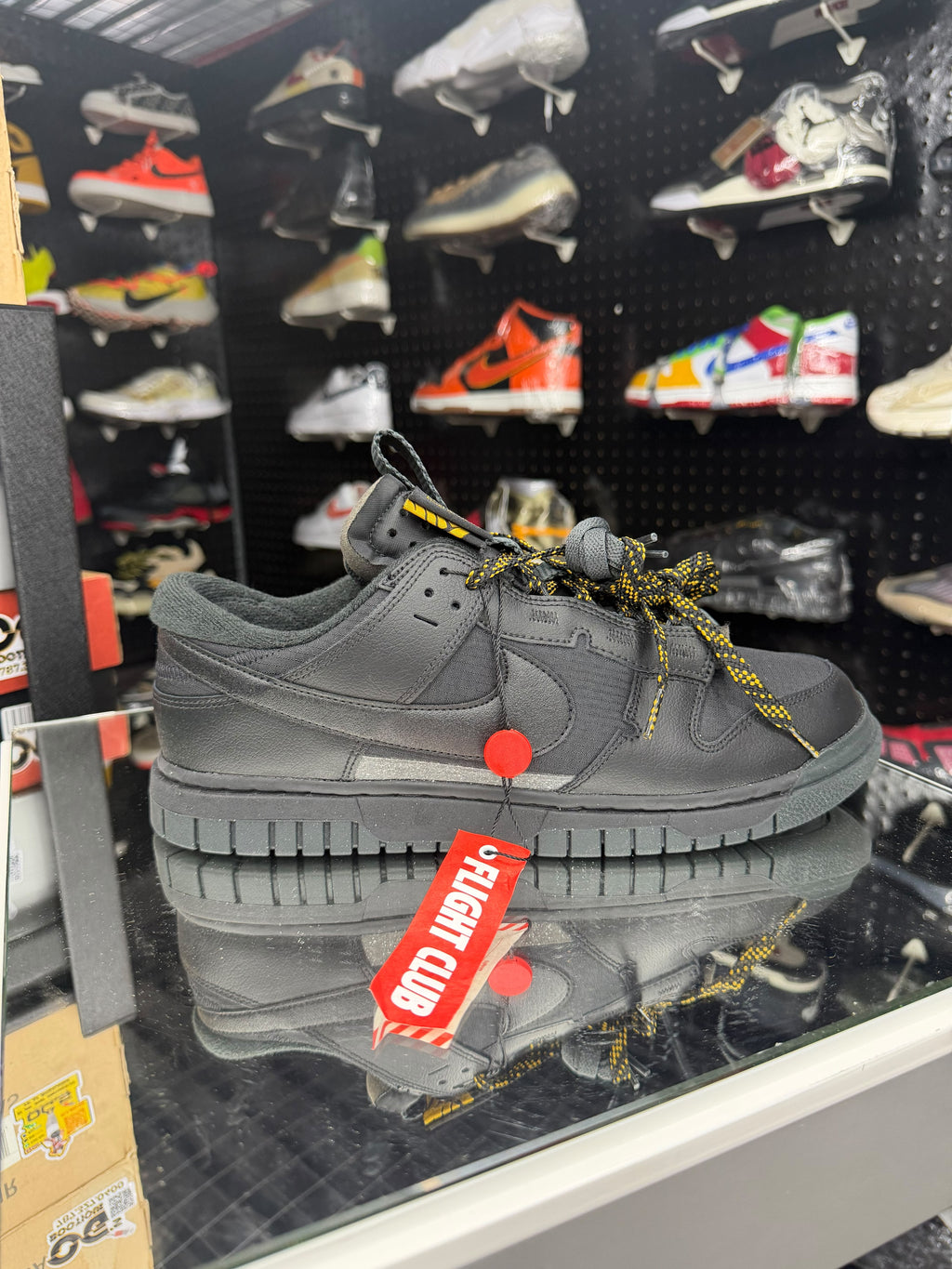 NK Low Dunk Jumbo Triple Black
