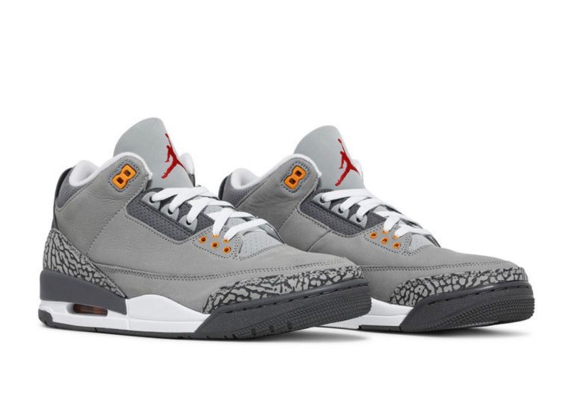 JD  retro 3 “Coolgrey”